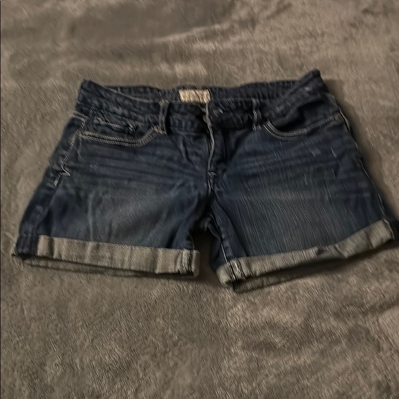 Aeropostale Pants - Aeropostale Blue Jean Shorts Cuffed Hem